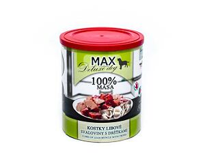 Konzerva MAX kostky libové svaloviny s dršťkami 800g