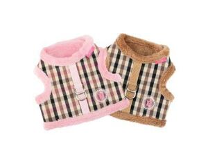 Pinkaholic kšíry Pupberry Pinka Harness hnědé