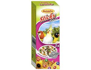 Tyčinky AVICENTRA vitamíno - medové pro malé papoušky 2 ks