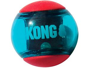 Hračka Squeezz Action míč S Kong 3 ks