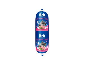 Brit Premium Cat by Nature Sausage Chicken&Rabbit 180 g