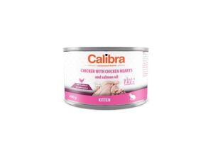 Calibra Cat konz.Kitten kuře a kuřecí srdíčka 200g