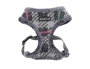Puppia kšíry Eldric Harness A - šedá
