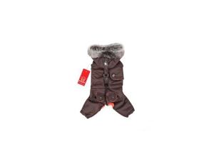 Puppia TOASTY overal pro psy - braun