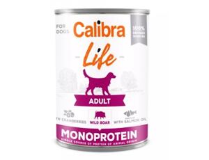 Calibra Dog Life konz. Adult Wild boar with cranber. 400 g