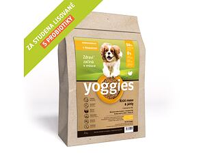 Yoggies Monoprotein MINI Krůtí maso + jáhly