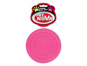 Pet Nova Létající talíř růžový 18cm