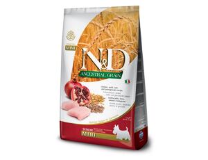 N&D LG DOG Senior Mini Chicken & Pomegranate 2,5kg