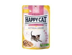 Happy Cat Kapsička Kitten & Junior Land-Geflügel 85g
