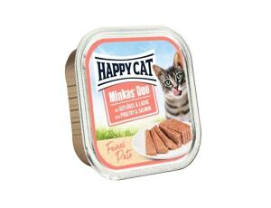 Happy Cat Minkas Duo - Drůbež & Losos 100 g