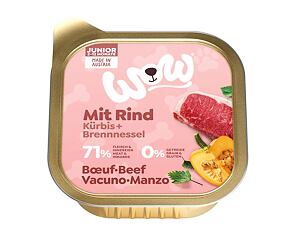 WOW Hovězí s dýní Junior 150g