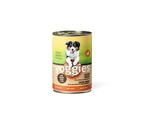 Yoggies jelení konzerva s pohankou a brusinkami 400g