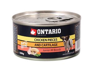 ONTARIO Junior Chicken Pieces + Cartilage 200 g
