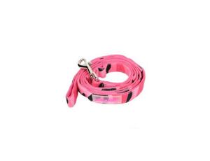 Pinkaholic Camo vodítko - růžové - L