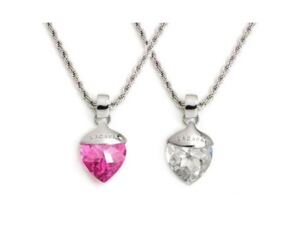 Pinkaholic přívěsek  Crystal srdce