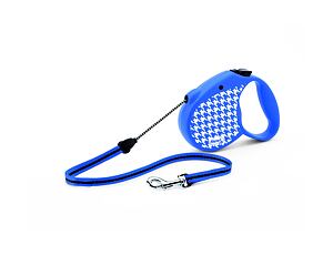 Flexi Pepita lanko M 5m/20kg modrá