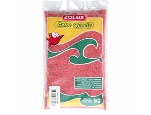 Zolux barevný křemičitý písek 1 Kg- oranžový