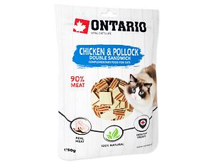 ONTARIO Chicken and Pollock Double Sandwich 50 g