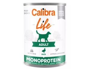 Calibra Dog Life konz. Adult Duck with rice 400 g