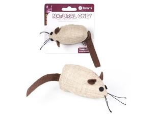 Myška Natural-sv.hnědá s hnědým ocáskem