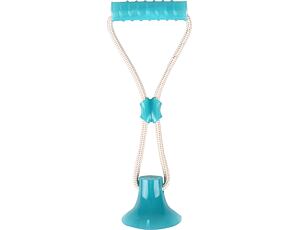 Flamingo Přetahovadlo s přísavkou Zuki zelené 38cm