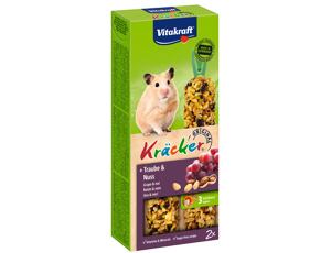 Kracker křeček ořech/celozrné 2ks