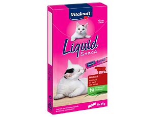 Vitakraft Liquid snack Hovězí, inulin 6x15g