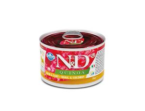 N&D DOG QUINOA Adult Quail & Coconut Mini 140g