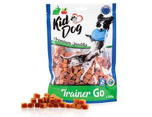 KIDDOG TRAINER GO mini kostičky s králíkem a brusinkami 250 g