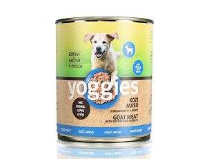 Yoggies Kozí maso s bramborem a mrkví 800g