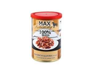 Konzerva MAX Kachní svalovina bez kosti 400g