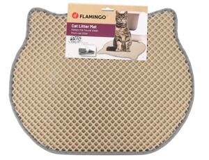 Flamingo Předložka před WC Matz Cat béžová