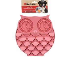 Flamingo Lízací podložka Sova 30cm