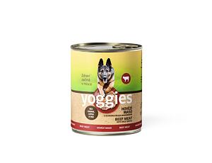 Yoggies hovězí konzerva s ostropestřcem mariánským 800g