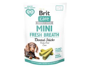 Brit Care Dog Mini treats FRESH BREATH 7ks