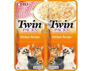 Inaba Twin Packs cat kuře 80g