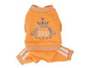 Puppy Angel Luxury Paw tepláky - oranžové