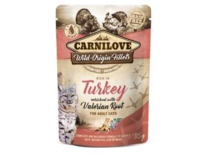 Carnilove Cat Pouch Turkey Enriched & Valerian 85g