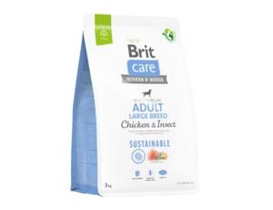 Brit Care Dog Sustainable Adult Large Breed 3kg MDT. 5/25