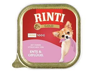 Vanička RINTI Gold kachna + drůbež 100g