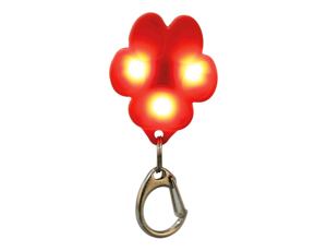 Trixie Flasher USB blikačka pro psy 3,5 x 4,3 cm tvar tlapka