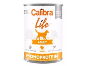 Calibra Dog Life konz. Adult Turkey with apples 400 g