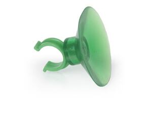 Přísavka otevřená zelená O-16mm