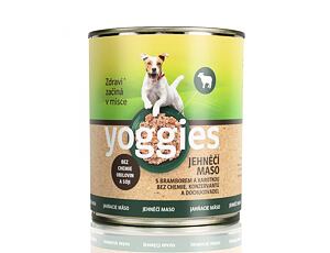 Yoggies Jehněčí s bramborem a karotkou 800g