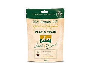 Fitmin Play and Train Lamb & Beef výcvikový pamlsek 400 g