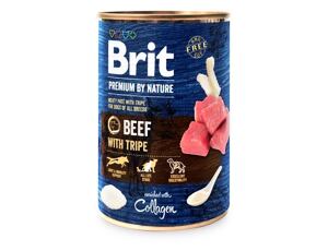 Brit Premium Dog by Nature konz Beef & Tripes 400 g