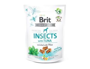 Brit Care Crunchy Snack Insect Tuna Mint 200g