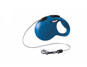 Flexi New Classic Cord (lanko), velikost XS 3m/8kg modrá
