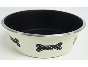 Miska LAVOR kostičky ČERNÁ MAT 0,35l/13,5cm