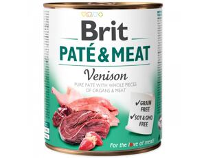 Brit Dog konz Paté & Meat Venison 800 g